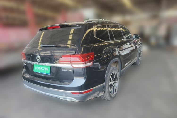 Used Volkswagen Teramont 2020 Revised Version 380TSI Four-Wheel Drive Luxury Edition Rear Right 45 Deg