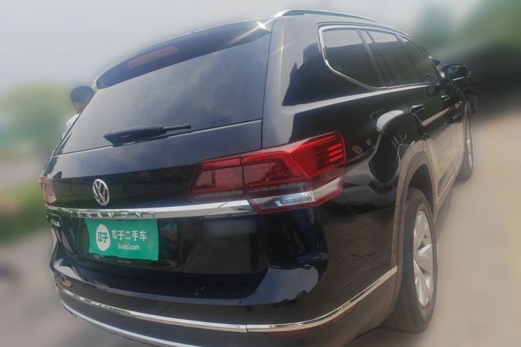 Used Volkswagen Teramont 2020 380TSI Four-Wheel Drive Comfort Edition China VI Standard Rear Right 45 Deg