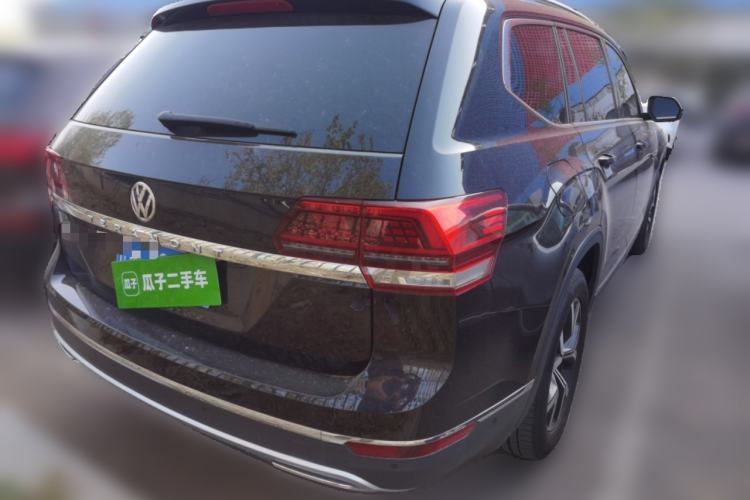 Used Volkswagen Teramont 2020 380TSI Four-Wheel Drive Luxury Version China VI Standard Rear Right 45 Deg