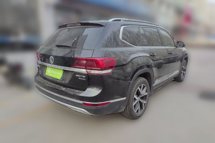 Used Volkswagen Teramont 2020 Revised Version 330TSI Two-Wheel Drive Luxury Edition Rear Right 45 Deg