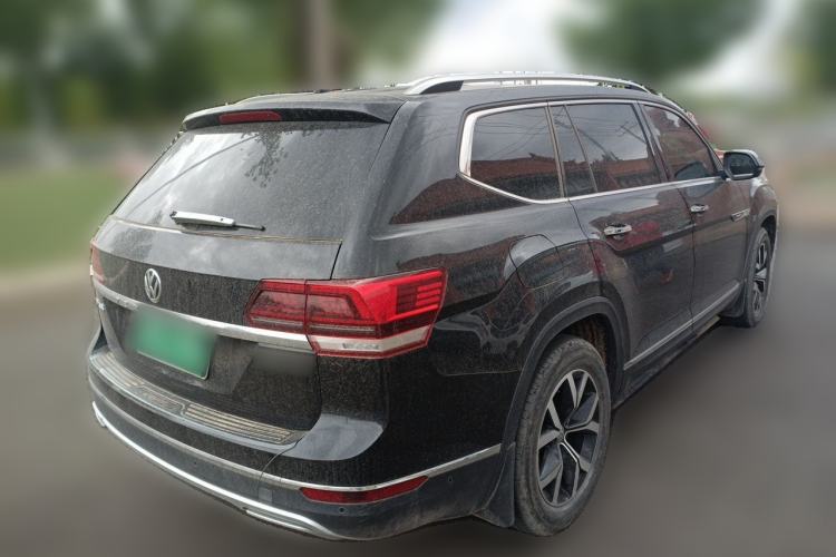 Used Volkswagen Teramont 2020 Revised Version 380TSI Four-Wheel Drive Luxury Edition Rear Right 45 Deg
