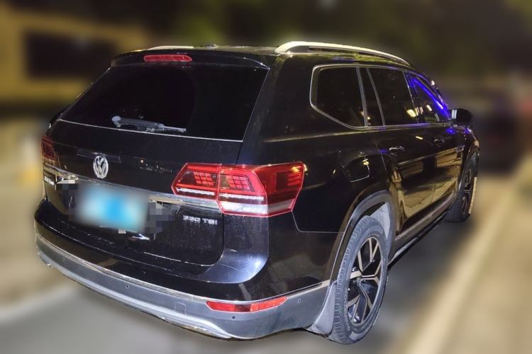 Used Volkswagen Teramont 2020 Revised Version 330TSI Two-Wheel Drive Luxury Edition Rear Right 45 Deg