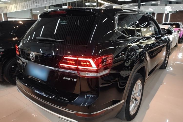 Used Volkswagen Teramont 2020 380TSI Four-Wheel Drive Flagship Version China VI Standard Rear Right 45 Deg