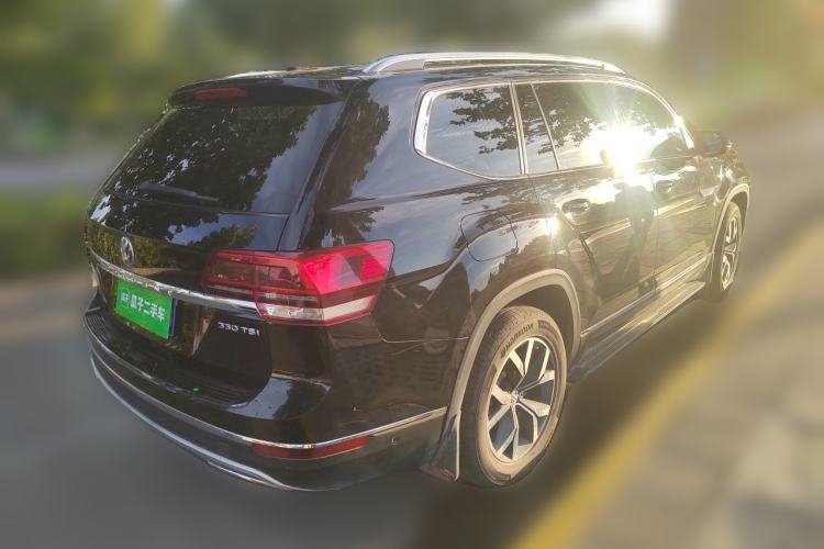 Used Volkswagen Teramont 2020 330TSI Two-Wheel-Drive Luxury Edition China VI Standard Rear Right 45 Deg