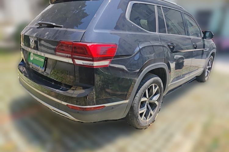 Used Volkswagen Teramont 2020 Revised Version 330TSI Two-Wheel Drive Luxury Edition Rear Right 45 Deg