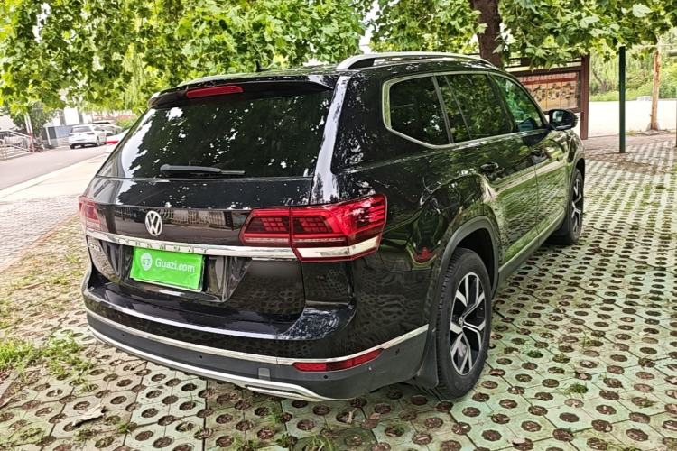 Used Volkswagen Teramont 2020 Revised Version 330TSI Two-Wheel Drive Luxury Edition Rear Right 45 Deg