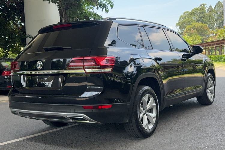 Used Volkswagen Teramont 2020 Revised Version 330TSI Two-Wheel Drive Comfort Edition Rear Right 45 Deg