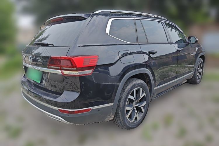Used Volkswagen Teramont 2020 Revised Version 330TSI Two-Wheel Drive Luxury Edition Rear Right 45 Deg