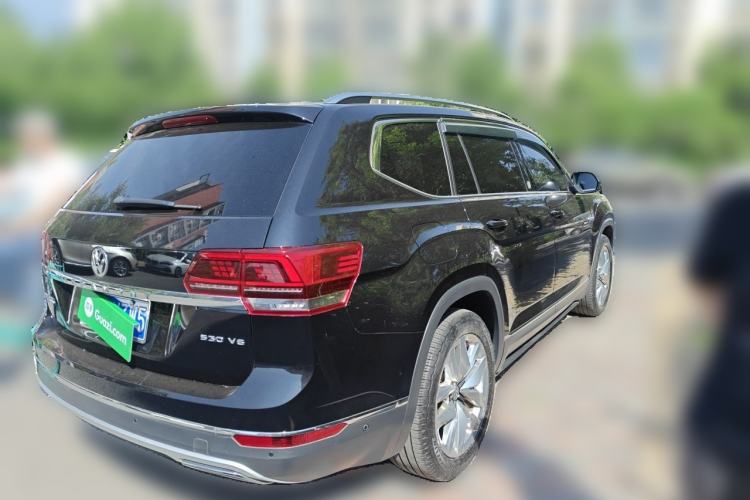 Used Volkswagen Teramont 2020 Revised Version 530 V6 Four-Wheel Drive Flagship Edition Rear Right 45 Deg