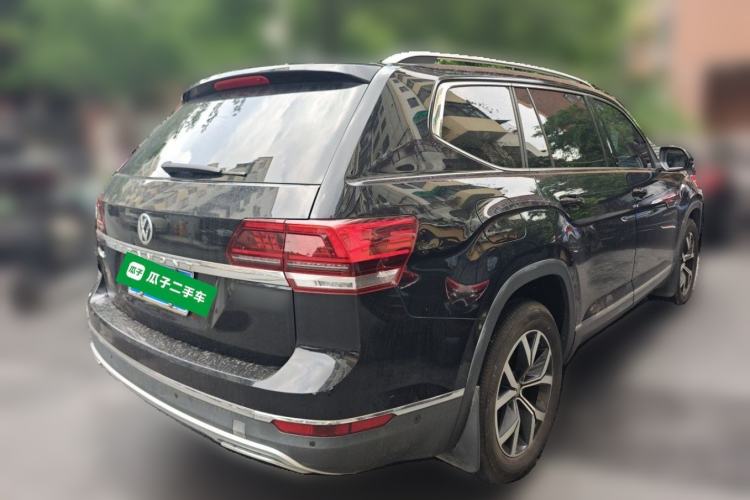 Used Volkswagen Teramont 2020 Revised Version 330TSI Two-Wheel Drive Luxury Edition Rear Right 45 Deg