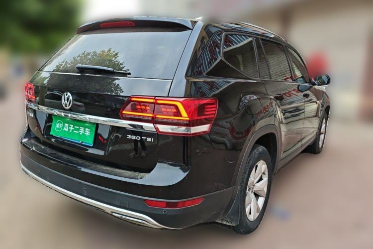 Used Volkswagen Teramont 2020 380TSI Four-Wheel Drive Comfort Edition China VI Standard Rear Right 45 Deg