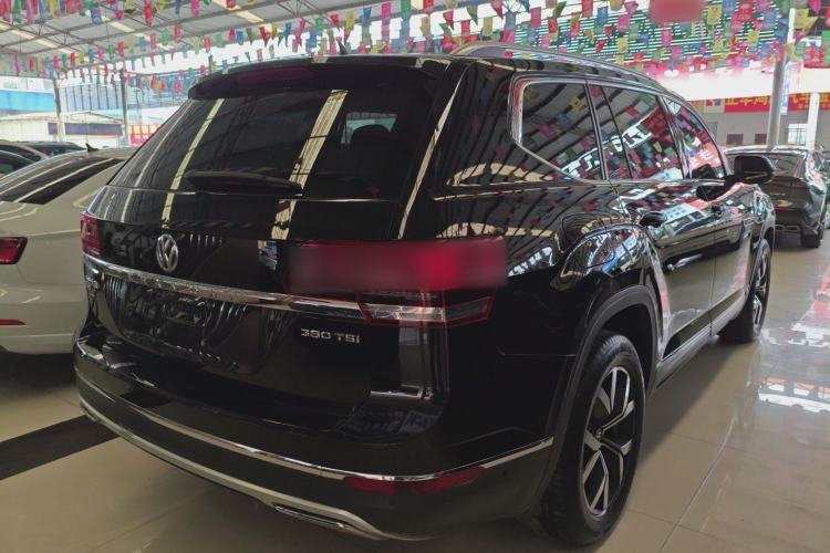 Used Volkswagen Teramont 2020 380TSI Four-Wheel Drive Luxury Version China VI Standard Rear Right 45 Deg