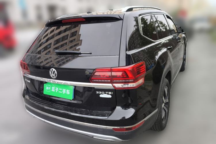 Used Volkswagen Teramont 2020 330TSI Two-Wheel-Drive Luxury Edition China VI Standard Rear Right 45 Deg
