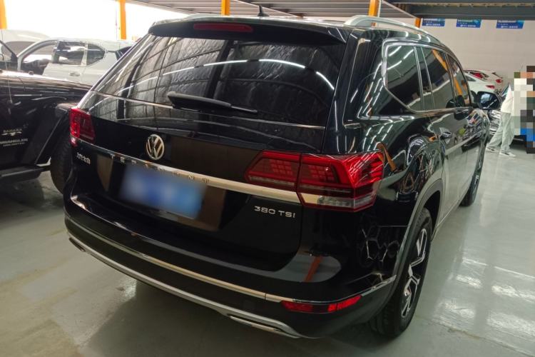 Used Volkswagen Teramont 2020 380TSI Four-Wheel Drive Luxury Version China VI Standard Rear Right 45 Deg