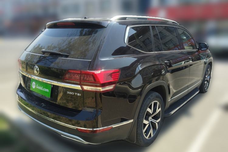 Used Volkswagen Teramont 2020 380TSI Four-Wheel Drive Luxury Version China VI Standard Rear Right 45 Deg