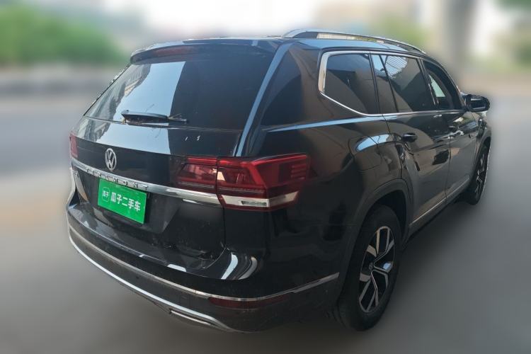 Used Volkswagen Teramont 2020 380TSI Four-Wheel Drive Luxury Version China VI Standard Rear Right 45 Deg