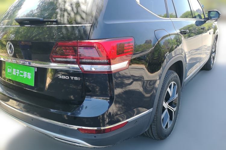 Used Volkswagen Teramont 2020 380TSI Four-Wheel Drive Luxury Version China VI Standard Rear Right 45 Deg