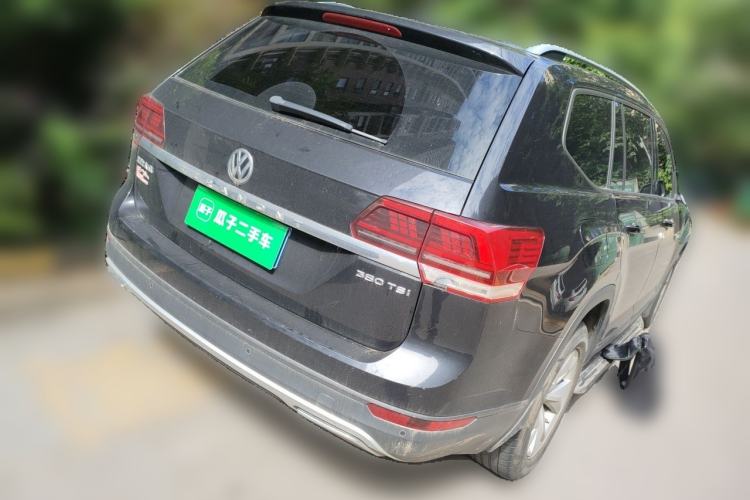 Used Volkswagen Teramont 2020 Revised Version 380TSI Four-Wheel Drive Comfort Edition Rear Right 45 Deg