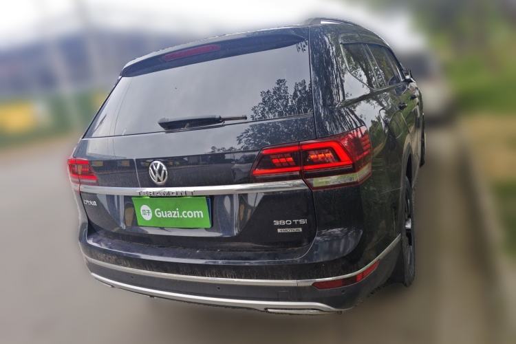 Used Volkswagen Teramont 2020 Revised Version 380TSI Four-Wheel Drive Luxury Edition Rear Right 45 Deg