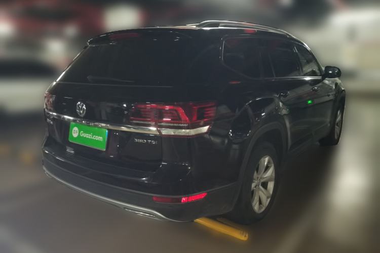 Used Volkswagen Teramont 2020 380TSI Four-Wheel Drive Comfort Edition China V Standard Rear Right 45 Deg