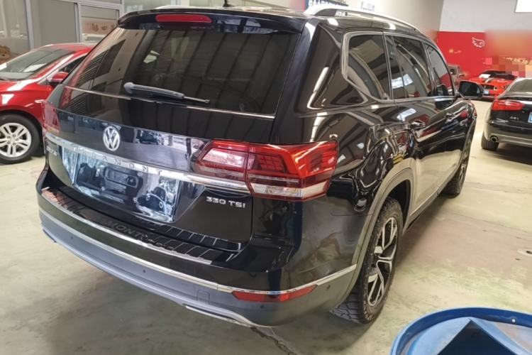 Used Volkswagen Teramont 2020 330TSI Two-Wheel-Drive Luxury Edition China VI Standard Rear Right 45 Deg