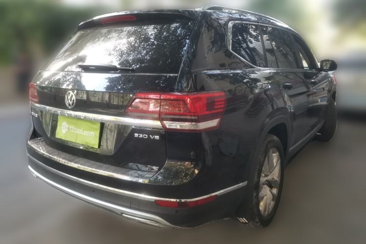 Used Volkswagen Teramont 2020 Revised Edition 530 V6 Four-Wheel Drive Prestige Flagship Version Rear Right 45 Deg