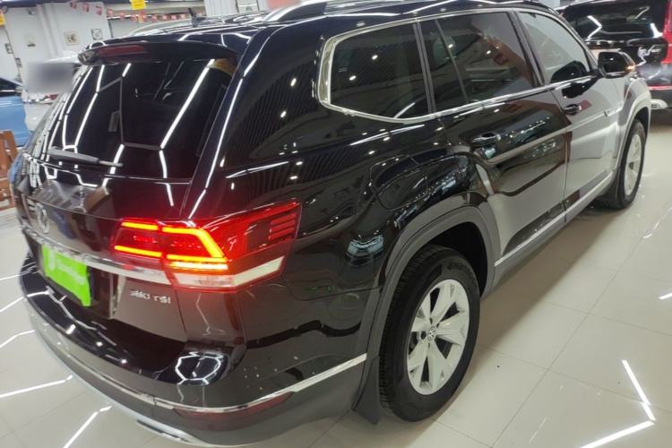 Used Volkswagen Teramont 2020 380TSI Four-Wheel Drive Comfort Edition China VI Standard Rear Right 45 Deg