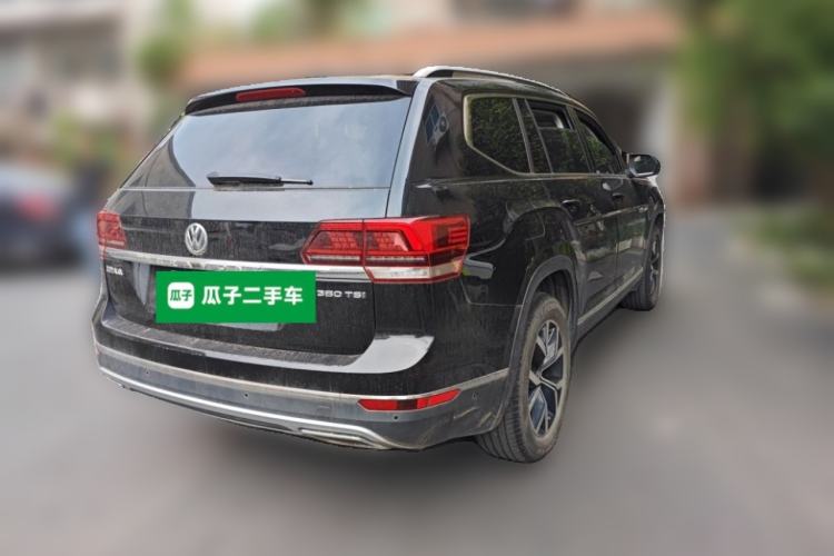 Used Volkswagen Teramont 2020 Revised Version 380TSI Four-Wheel Drive Luxury Edition Rear Right 45 Deg