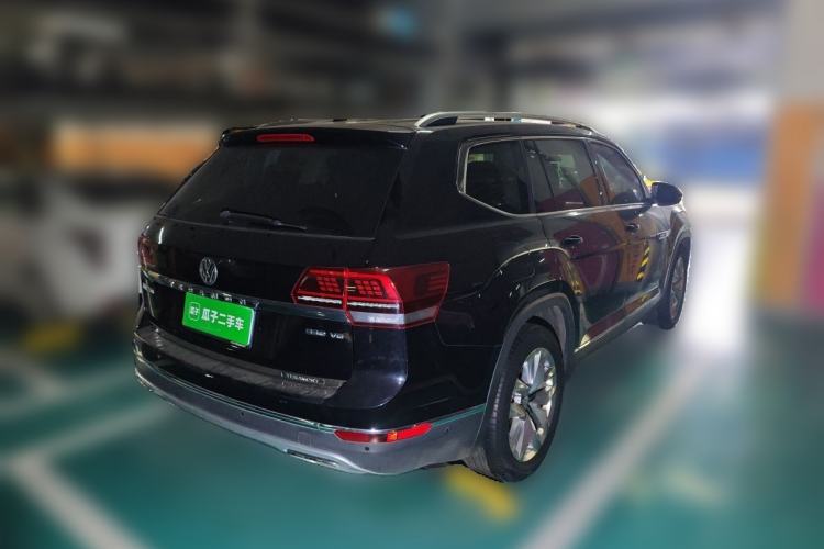 Used Volkswagen Teramont 2020 Revised Version 380TSI Four-Wheel Drive Flagship Edition Rear Right 45 Deg