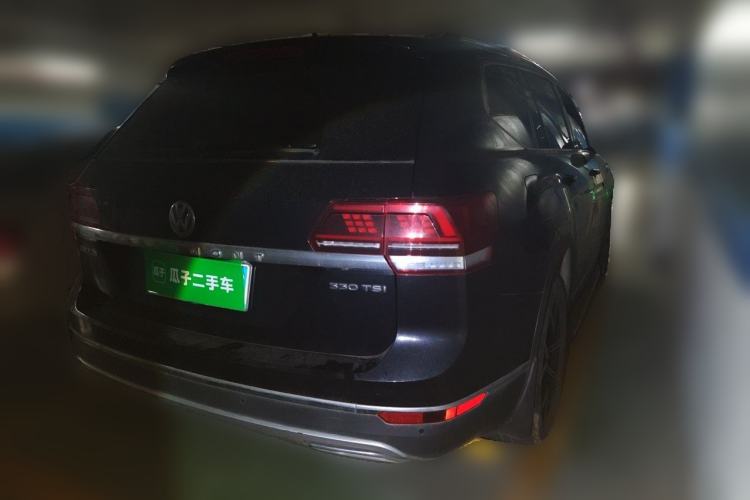 Used Volkswagen Teramont 2020 330TSI Two-Wheel-Drive Luxury Edition China VI Standard Rear Right 45 Deg