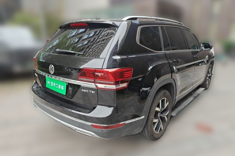 Used Volkswagen Teramont 2020 380TSI Four-Wheel Drive Luxury Version China VI Standard Rear Right 45 Deg