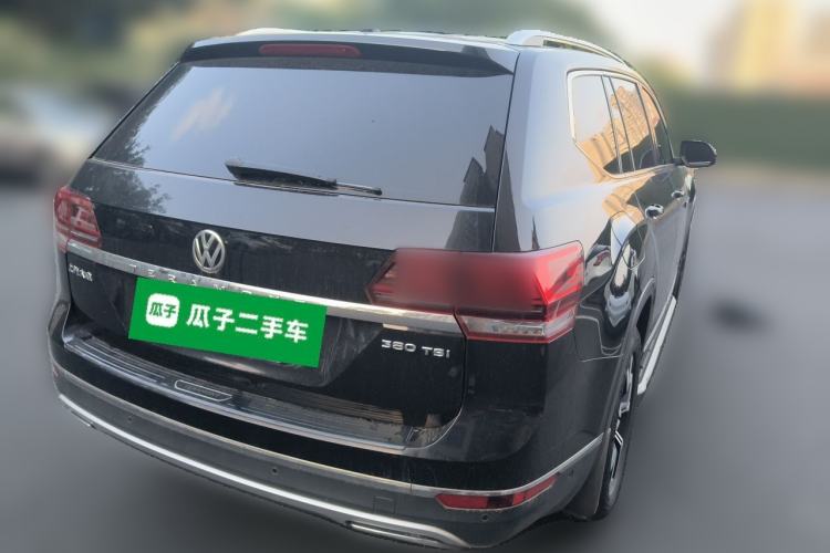 Used Volkswagen Teramont 2020 380TSI Four-Wheel Drive Luxury Version China VI Standard Rear Right 45 Deg