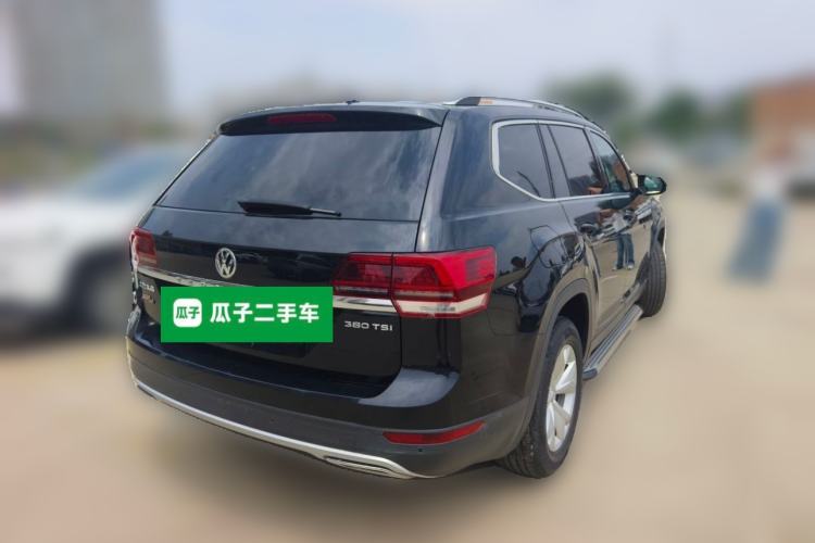 Used Volkswagen Teramont 2020 380TSI Four-Wheel Drive Comfort Edition China VI Standard Rear Right 45 Deg