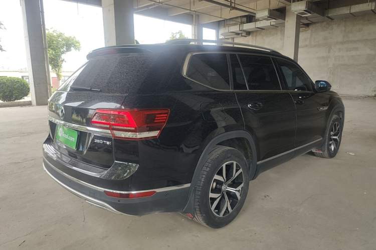 Used Volkswagen Teramont 2020 380TSI Four-Wheel Drive Luxury Version China VI Standard Rear Right 45 Deg