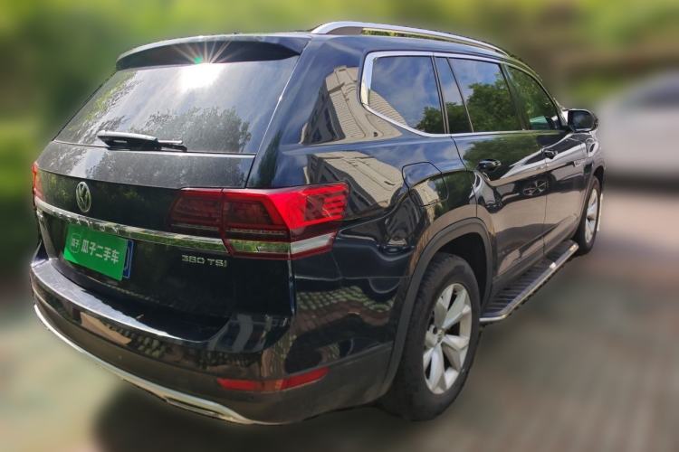 Used Volkswagen Teramont 2020 380TSI Four-Wheel Drive Comfort Edition China VI Standard Rear Right 45 Deg