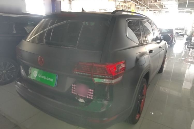 Used Volkswagen Teramont 2020 Revised Version 330TSI Two-Wheel Drive Luxury Edition Rear Right 45 Deg