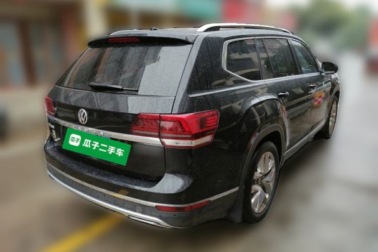Used Volkswagen Teramont 2020 Revised Version 380TSI Four-Wheel Drive Flagship Edition Rear Right 45 Deg
