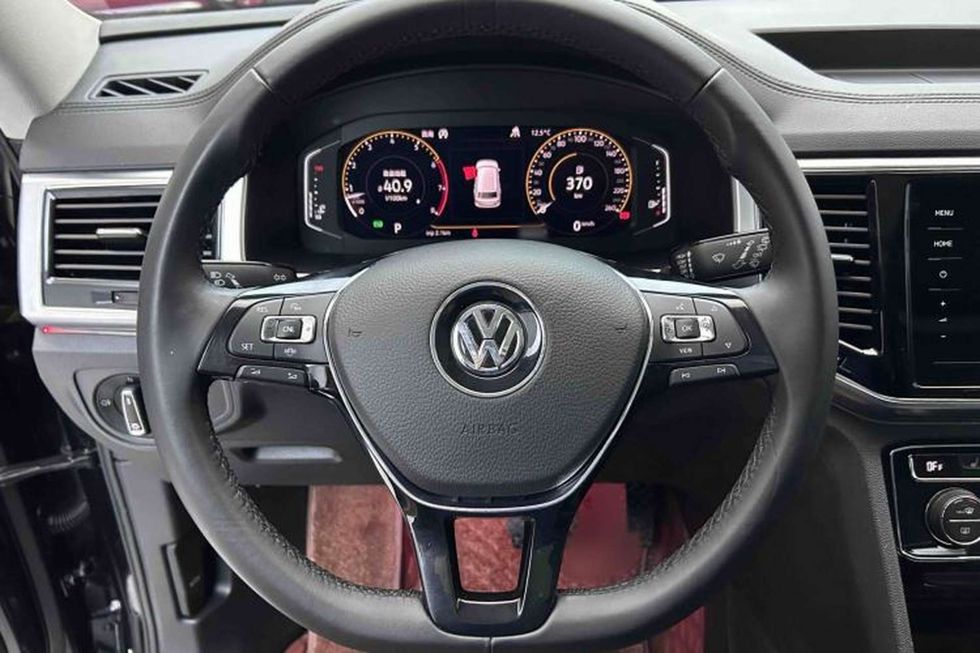 Used Volkswagen Teramont 2020 380TSI Four-Wheel Drive Luxury Version China VI Standard Steering Wheel