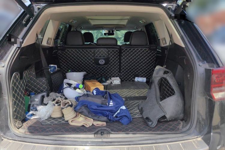 Used Volkswagen Teramont 2020 380TSI Four-Wheel Drive Luxury Version China VI Standard Trunk