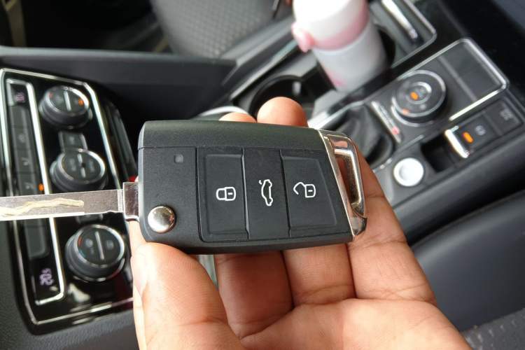 Used Volkswagen Teramont 2020 Revised Version 380TSI Four-Wheel Drive Comfort Edition Vehicle Key