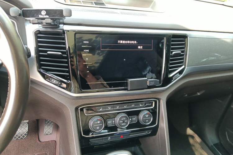 Used Volkswagen Teramont 2020 380TSI Four-Wheel Drive Luxury Version China VI Standard Audio And AC Panel