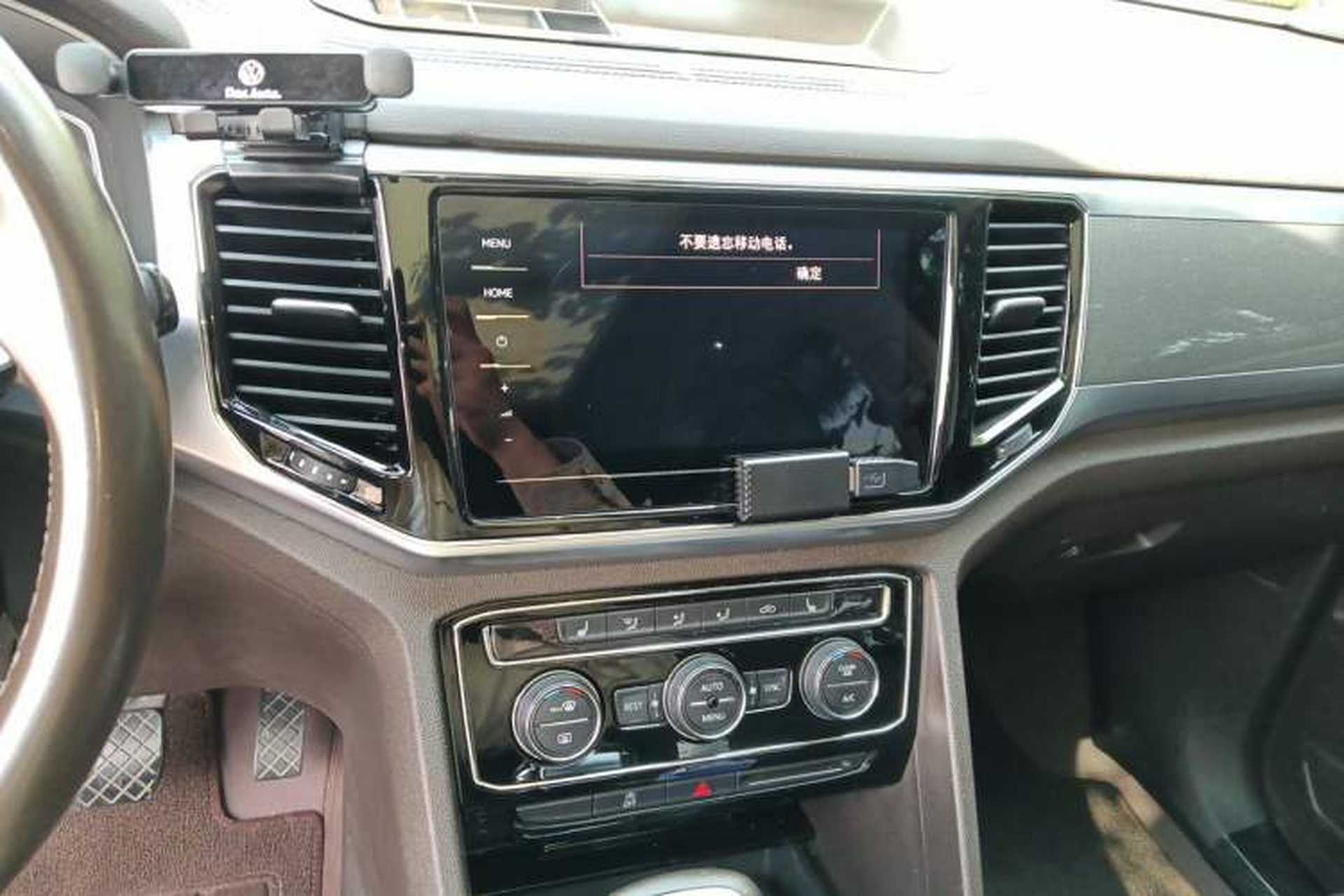 Used Volkswagen Teramont 2020 380TSI Four-Wheel Drive Luxury Version China VI Standard Audio And AC Panel