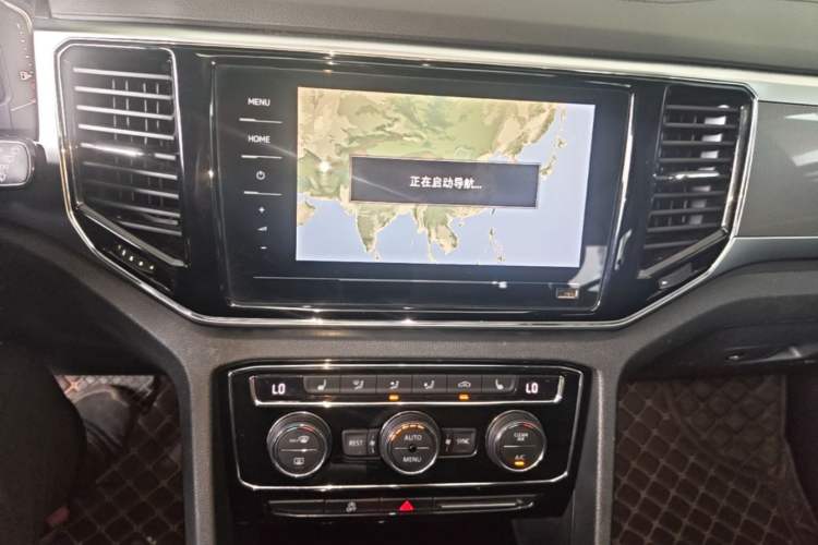 Used Volkswagen Teramont 2020 380TSI Four-Wheel Drive Luxury Version China VI Standard Audio And AC Panel