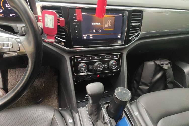 Used Volkswagen Teramont 2020 380TSI Four-Wheel Drive Luxury Version China VI Standard Audio And AC Panel