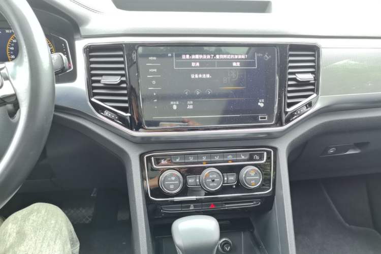 Used Volkswagen Teramont 2020 380TSI Four-Wheel Drive Luxury Version China VI Standard Audio And AC Panel