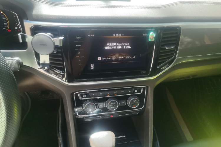 Used Volkswagen Teramont 2020 380TSI Four-Wheel Drive Luxury Version China VI Standard Audio And AC Panel