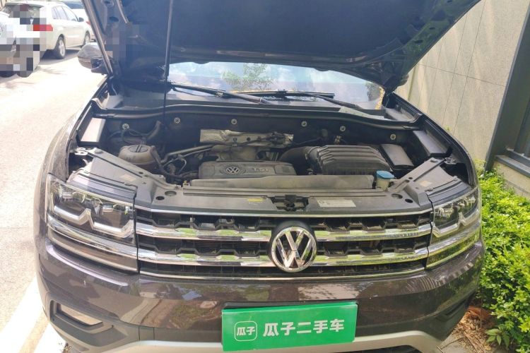 Used Volkswagen Teramont 2020 380TSI Four-Wheel Drive Comfort Edition China VI Standard Engine Bay