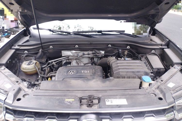 Used Volkswagen Teramont 2020 380TSI Four-Wheel Drive Luxury Version China VI Standard Engine Bay