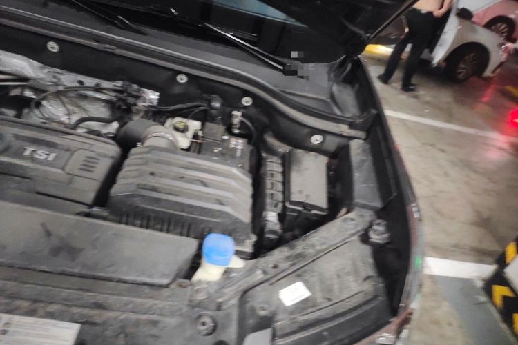 Used Volkswagen Teramont 2020 380TSI Four-Wheel Drive Luxury Version China VI Standard Engine Bay Left