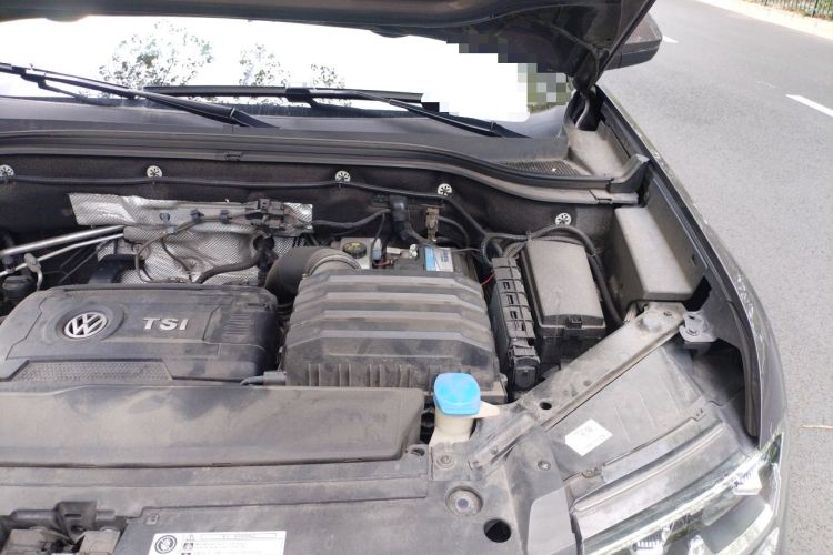 Used Volkswagen Teramont 2020 380TSI Four-Wheel Drive Luxury Version China VI Standard Engine Bay Left